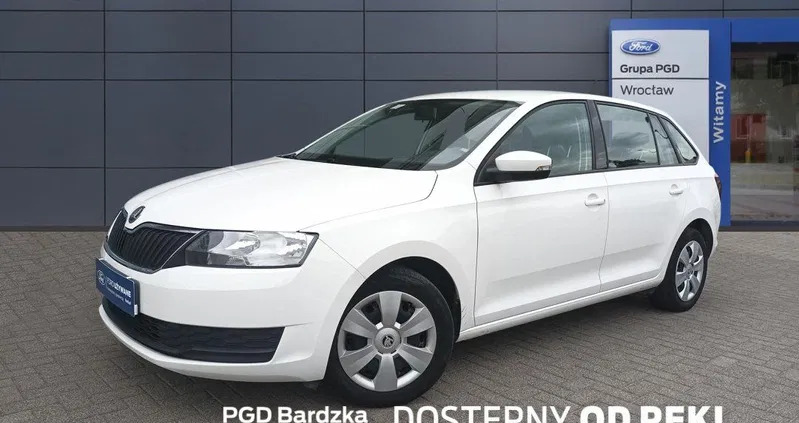 skoda Skoda RAPID cena 38000 przebieg: 79998, rok produkcji 2018 z Białogard